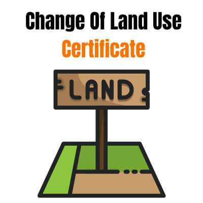 Change Of Land Use Certificate